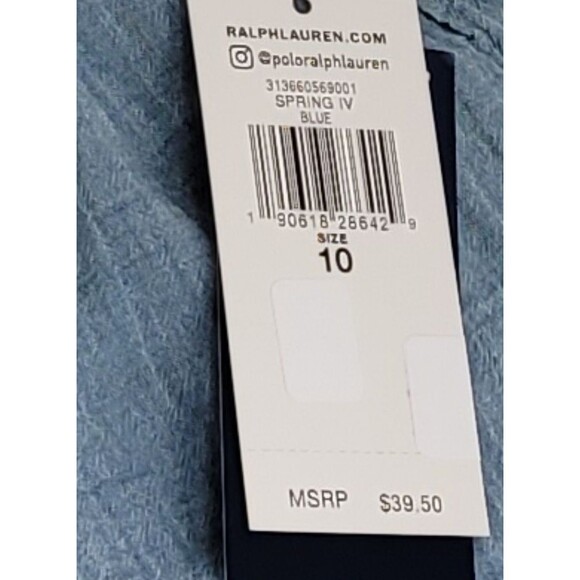 POLO Ralph Lauren‎ Chambray Shorts, GIRLS SIZE 10 - Picture 10 of 10